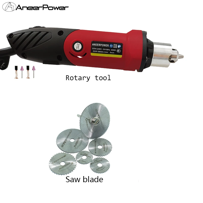 480 Вт электроинструменты, электрический шлифовальный станок, ДРЕЛЬ Dremel, роторный мини-гравировальный набор инструментов, беспроводные сверла, аксессуары, беспроводной станок - Цвет: R4