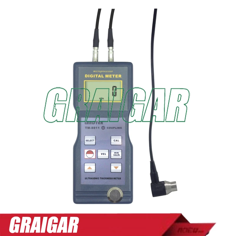 

High accuracy measurement & Fast measuring time Ultrasonic Thickness Meter TM-8811
