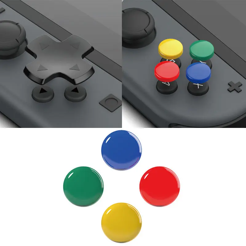 D-Pad Накладка для кнопки Набор защитная накладка nintendo переключатель Joy-Con контроллер Джойстик крышка аналоговая палка крышка для Xbox Ps4