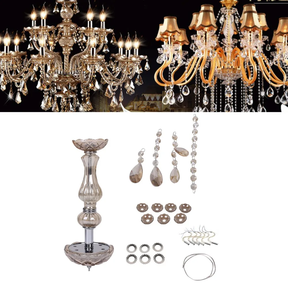 

Modern Design Home Living Room Crystal Ceiling Light 6 Light Lamp Home Decorative Lamps Light Free Shipping