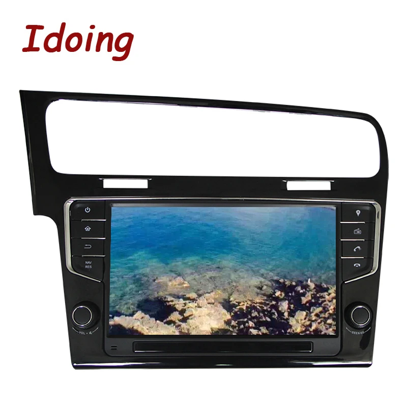 Clearance Idoing 1 Din Android 9.0 For GOLF 2013 Steering-Wheel Car Multimedia Video Player Fast Boot 8Core 4G+32G Navigation bluetooth 3