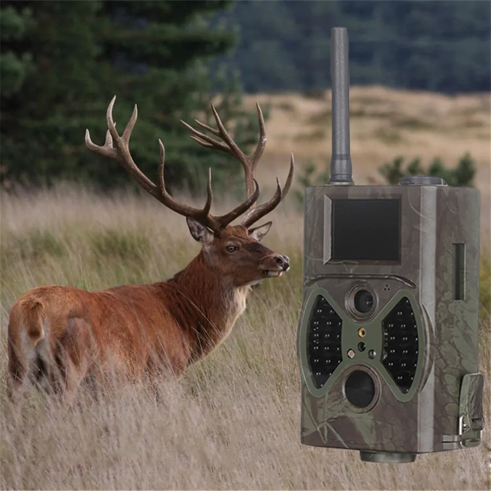 HC350M дикая охотничья камера Trail ночного видения ловушка Инфракрасная видеокамера для животных Дикая Лесная Камера 2G MMS 16MP