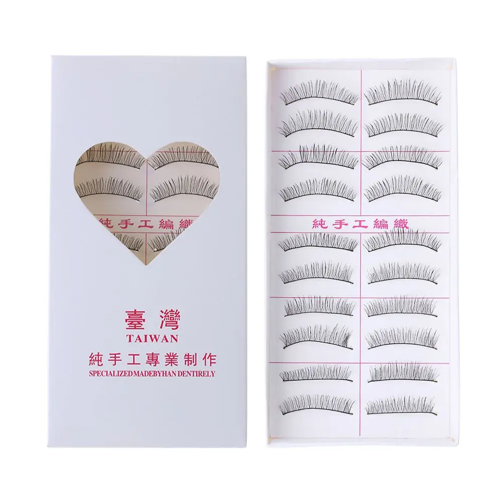 

10 Pairs/set of Natural Thick Long False Eyelashes Fake Eye Lashes Voluminous Makeup