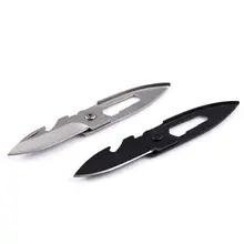 EDC Gear Outdoor Creative Multi-Functional Tool Folding Key Chain Pendant Bottle Opener Knife