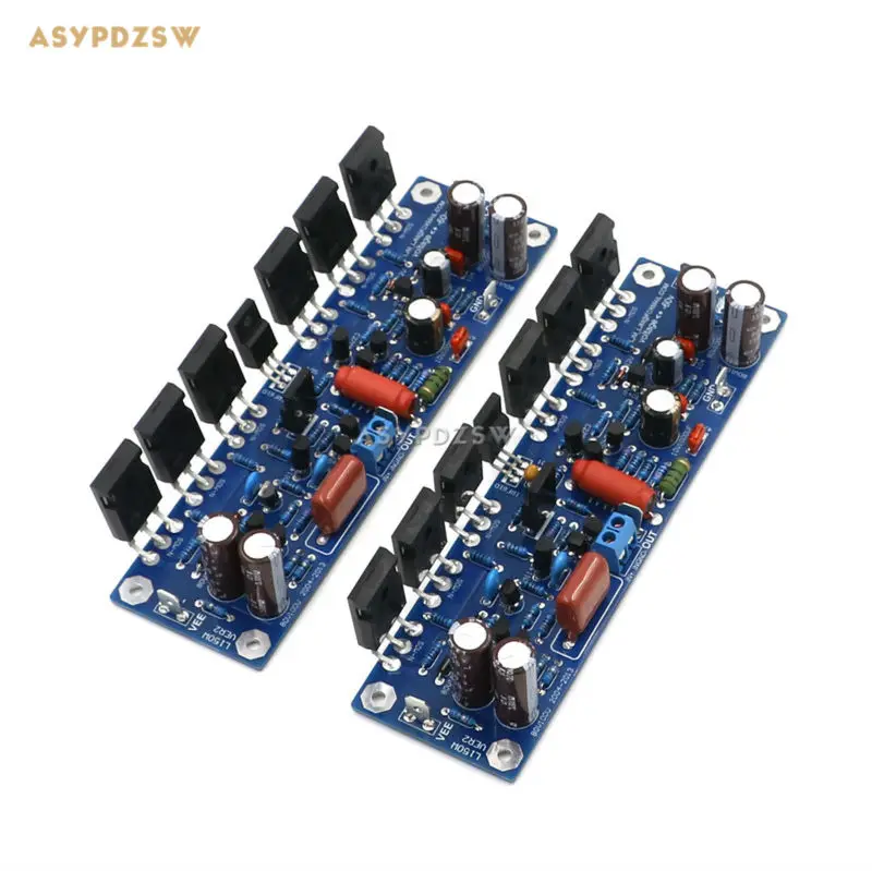 New 2 Channel L150W 200W MOSFET IRFP250*12 FET Power amplifier finished board