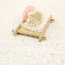 Натуральный Бамбук Дерево Ванная комната Душ мыльница Блюдо держатель для хранения тарелка душ Чехол держатель Контейнер Коробка для хранения ванная комната