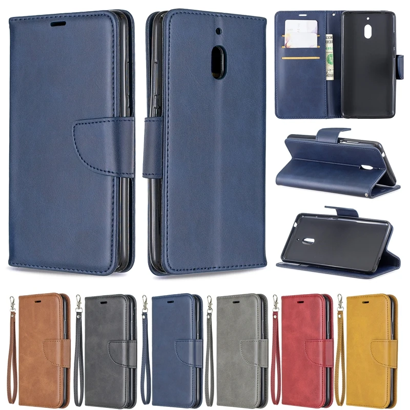

Leather Flip Case For Nokia 2 2018 Case Nokia 2.1 Fundas Card Slots Wallet Cover For Coque Nokia 2.1 Nokia2.1 TA-1080 Case Cover