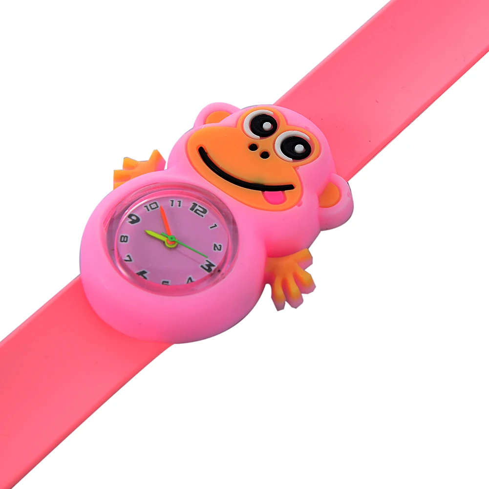 Милые детские часы с рисунком клубники, милые модные студенческие водонепроницаемые наручные часы с красным силиконовым ремешком, детские часы