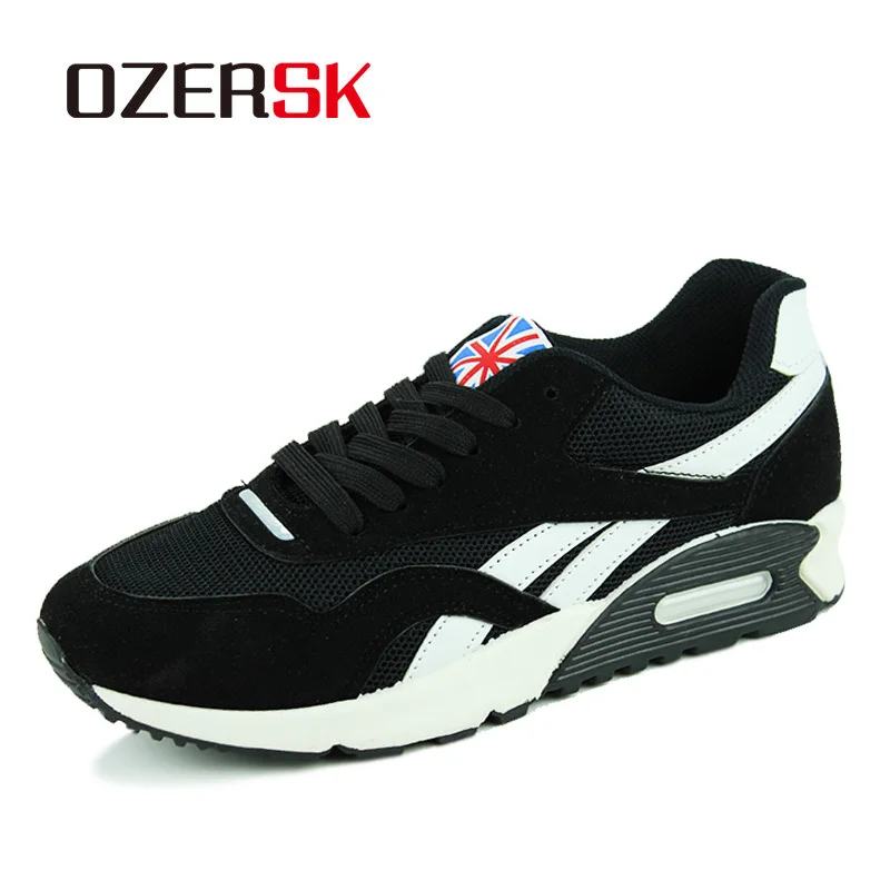 

OZERSK Summer new men's Comfortable shoes Walking shoes casual shoes men's breathable Sneakers Gym shoes Zapatillas de deporte