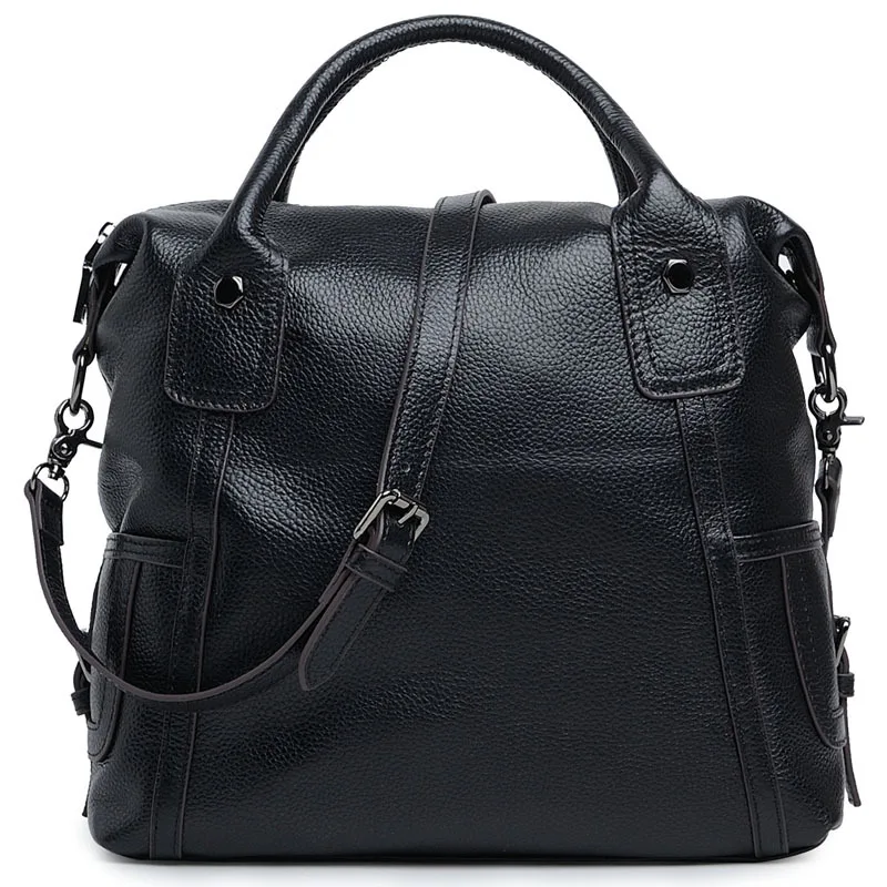 ФОТО Large capacity women messenger bags genuine leather female handbags travel shoulder bags for woman 2015