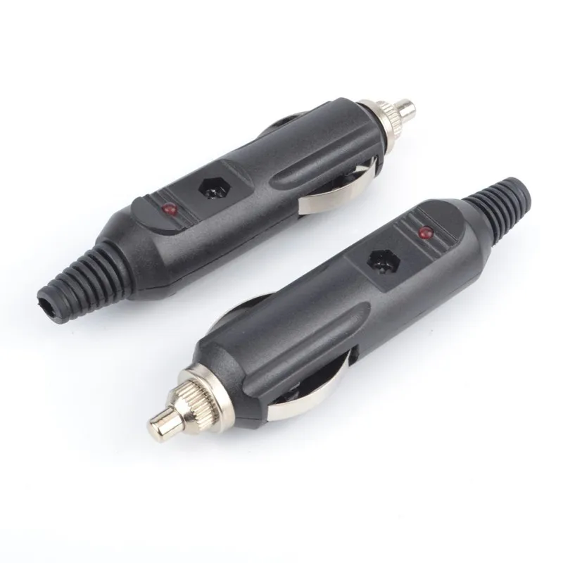 

Car Charger 12V 24V 10A Car Accessory Male Cigarette Lighter Socket Converter Plug