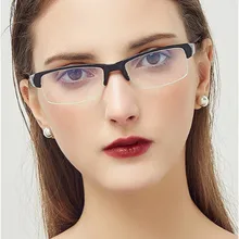 Eyesilove дешевые готовые очки для близорукости близорукие очки пластиковые полуободные очки для близорукости-1,0,-1,5,-2,0,-2,5,-3,0,-3,5,-4,0