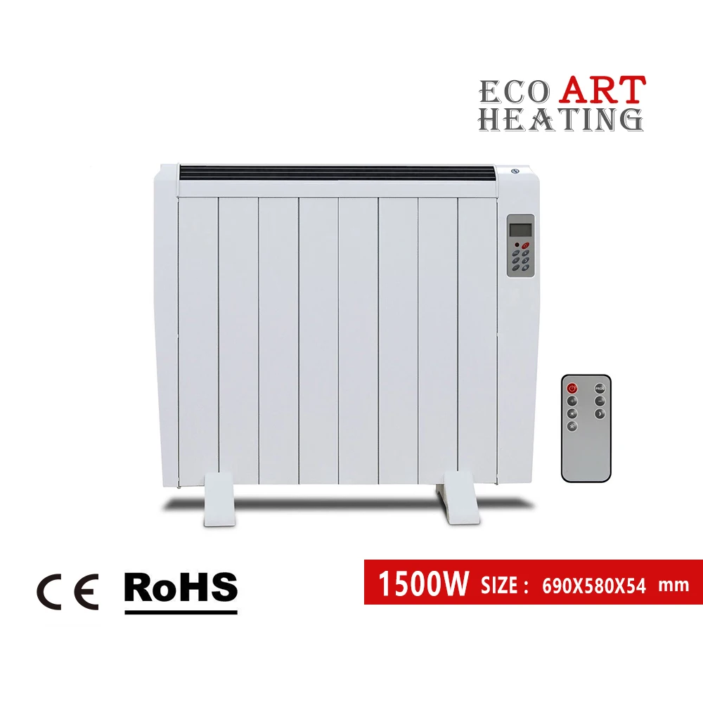 

Slimline Electric Panel Heater 24/7 Programmability Home Heating System