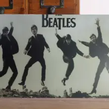 5 шт./лот металлический знак потертый шик Rock& Roll Британский звезда олова металлический знак плакат Wall Art Decor Beatlesband музыкант классический фотографии