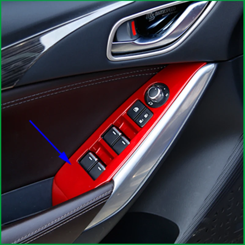 For Left Hand Drive! For Mazda 6 Atenza M6 2016 2017 Interior Door Armrest Window Lift Switch Button Panel Cover Trim Auto Parts For Left Hand Drive! For Mazda 6 Atenza M6 2016 2017 Interior Door Armrest Window Lift Switch Button Panel Cover Trim Auto Parts