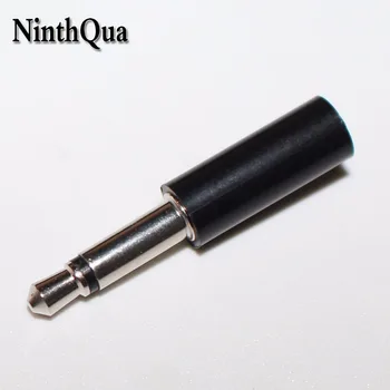

10pcs 3.5mm Mono Headset Plug Jack 2 pole 3.5 Audio Plugs Socket Adaptor Connector for Earphone ect White Black