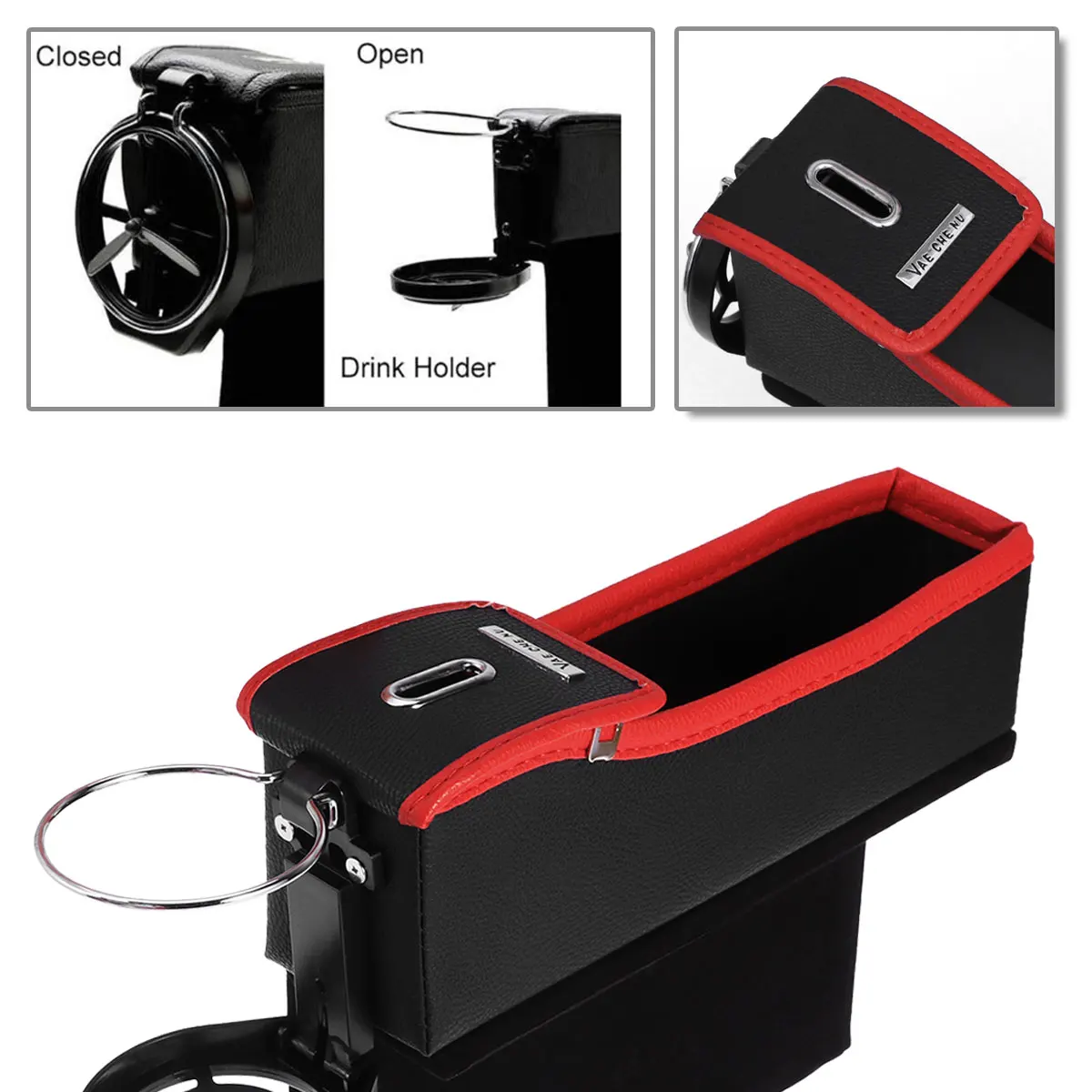 1PC Convenient Practical Truck Car Seat Side Can Bottle Drinks Beverage Storage Box Pocket Slit | Автомобили и мотоциклы