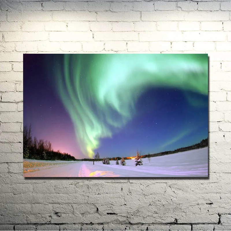 Galaxy Space Stars Nebula Art Silk Poster Print 13x20 24x36inch Universe Landscape Pictures Home Decoration 011 | Дом и сад