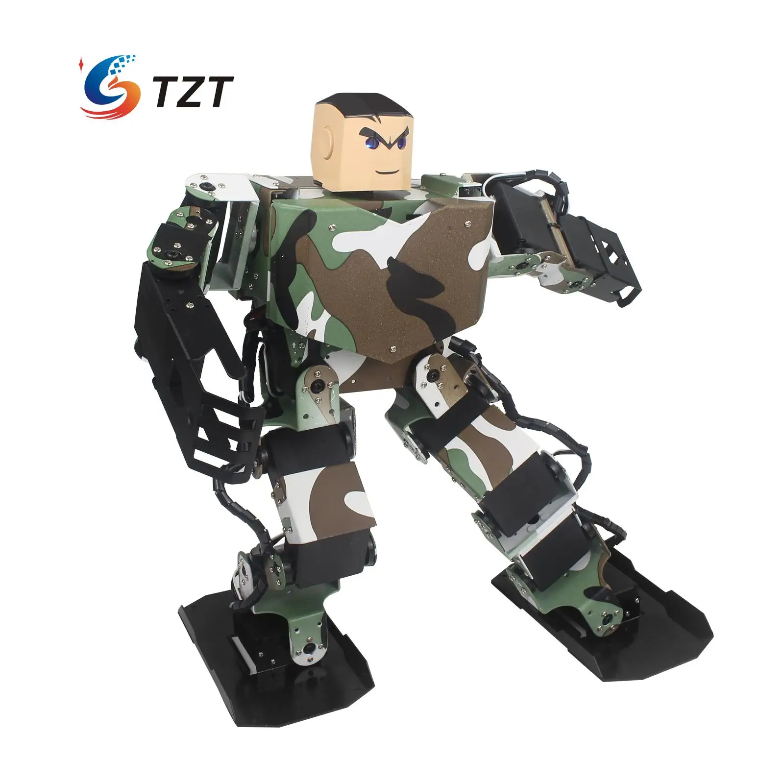 Король солдат 16DOF умный гуманоид робот рамка наборы конкурс танец Biped робототехники для DIY в разобранном виде