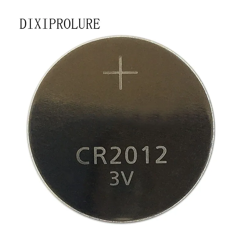 2 шт./лот CR2012 2012 Кнопка, литиевая батарея для кварцевые часы