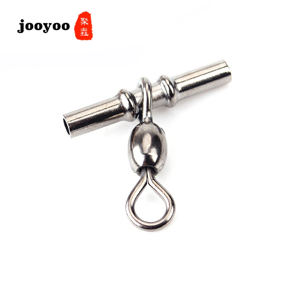 

1 Pack 1/0# 2/0# 1# 2# 3# 4# Over-the-line Fishing Crane Rotating Hook Bait Connector Fishing High Quality Stable Supply jooyoo