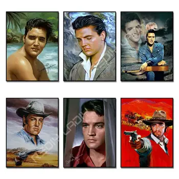 

5D Diamond Embroidery Elvis Presley DIY Diamond Painting Portrait Full Square/Round Drill Rhinestones Mosaic Picture Home Decor