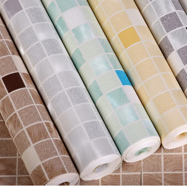 Kitchen Tiles On A Roll hot modern mosaic vinyl wall paper roll simulation tile wallpaper Kitchen Tiles On A Roll hot modern mosaic vinyl wall paper roll simulation tile wallpaper