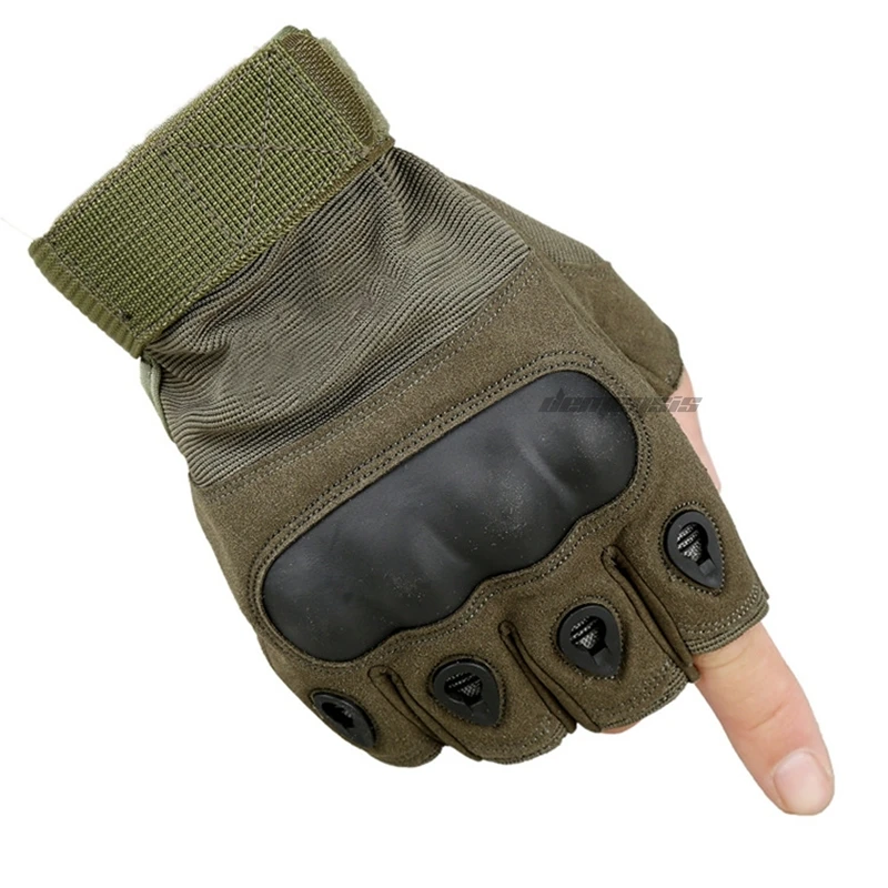 

Tactical Military Combat Men's Army Gloves Hunting Shooting Airsoft Paintball Half finger Gloves Police Duty Fingerless Glove