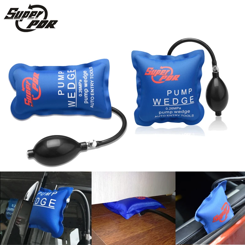 

Super PDR tools PUMP WEDGE LOCKSMITH TOOLS Auto Air Wedge Airbag Lock Pick Set Open Car Door Lock S M Size 2pcs/lot
