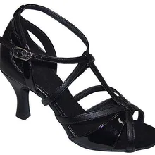 Черный, серебряный, коричневый цвета, женские латинский бальный танец, обувь для женщин, ПУ Сальса, туфли для танцев на высоком каблуке