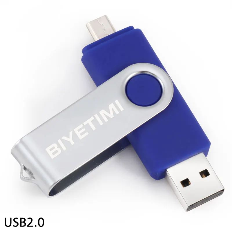 Многофункциональный USB флеш-накопитель Biyetimi, 4 ГБ, 8 ГБ, 16 ГБ, 32 ГБ, 64 ГБ, USB 2,0, карта Micro USB, устройства для хранения