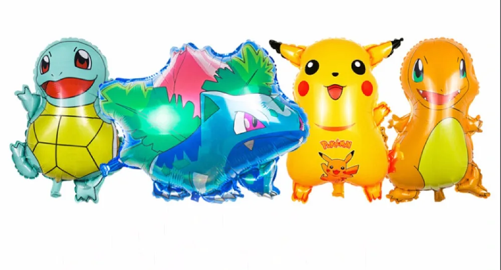 70CM pokemon ball Foil Balloons Inflatable toys Helium Balloons