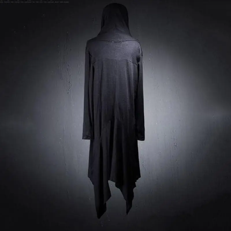 Casual Hoodie Women Long Sleeve Outwear Gothic Sweatshirt Oversize 5XL Cool Black Spring Autumn Hoodies Blue Streetwear Overcoat