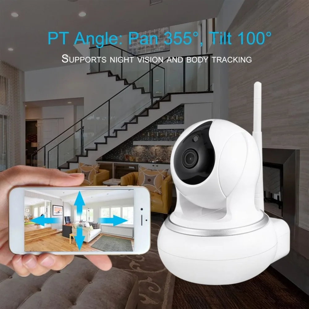 

LESHP 13C-1080P Wi-Fi HD Wireless Smart Camera Home Office Monitor Sweet Family Guardian Privacy Security Multi-image Display