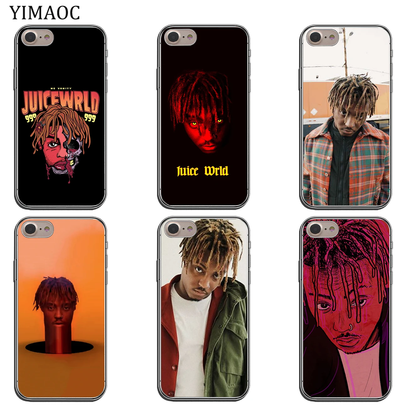 Мягкий силиконовый чехол Rap POP Juice WRLD 999 для Apple iPhone 11 Pro X XR XS Max 6 6S 7 8 Plus 5 5S SE 10 TPU чехол для телефона s