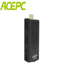 T6 Pro мини-ПК без вентилятора, ПК Intel atom Z8350 Четырехъядерный 4K 1,44 GHz 2G/32G 4 GB/64 GB Windows 10 2,4/5,8G wifi компьютерная Флешка ПК