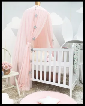 

Hot Sale Hanging Dome Play Tent Bed Curtain Tent Mosquito Net Baby Hung Teepees Play House Kids Room Decor Nordic Style 5 Colors