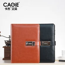 Мужская офисная папка из искусственной кожи в винтажном стиле, с замком для паролей, для деловых встреч, для документов, мужская сумка, папки