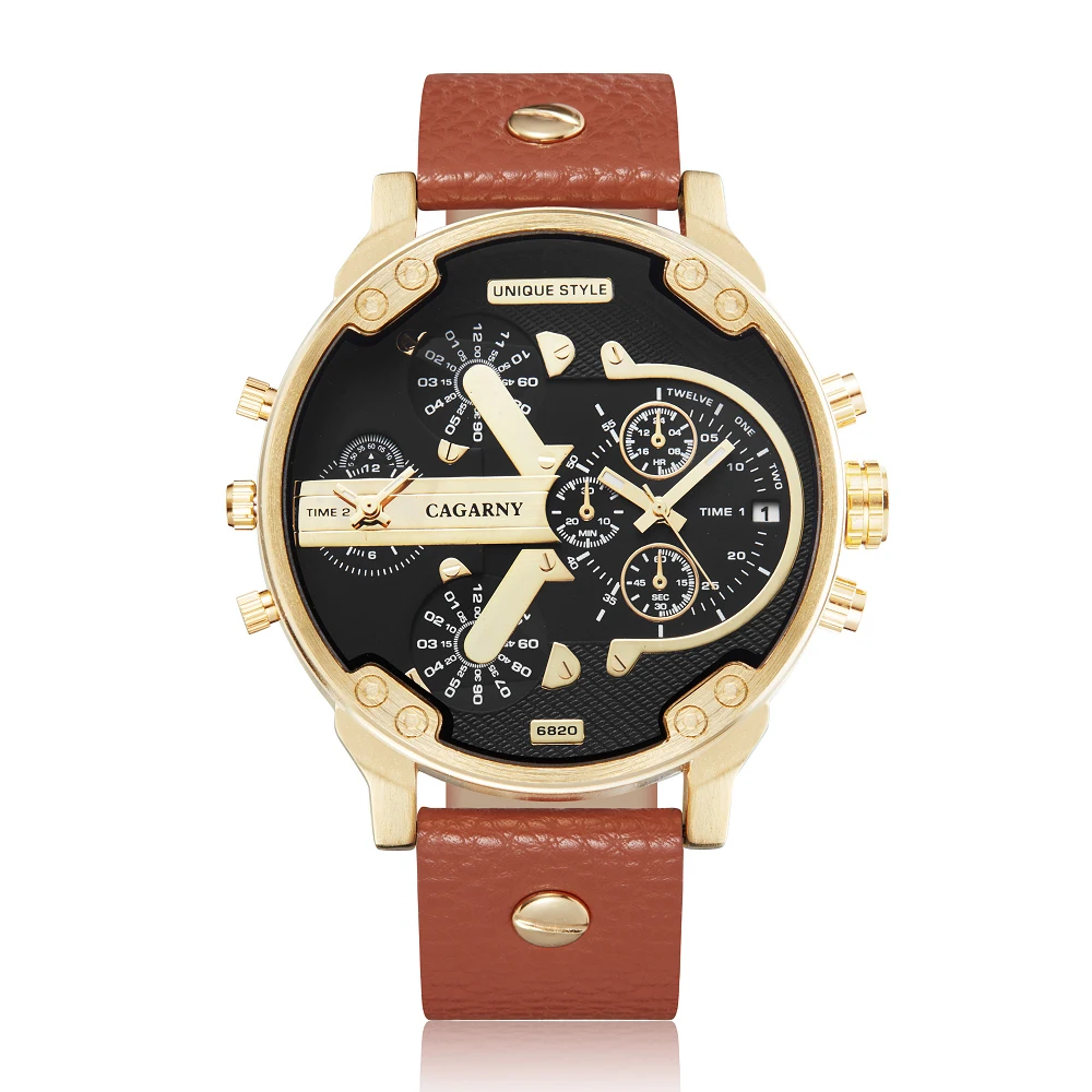 cagarny Gold Watch Mens Watches Top Brand Luxury Sport Men's Quartz Clock Military Wrist Watch Relogio Masculino Saat drop shipping (3)