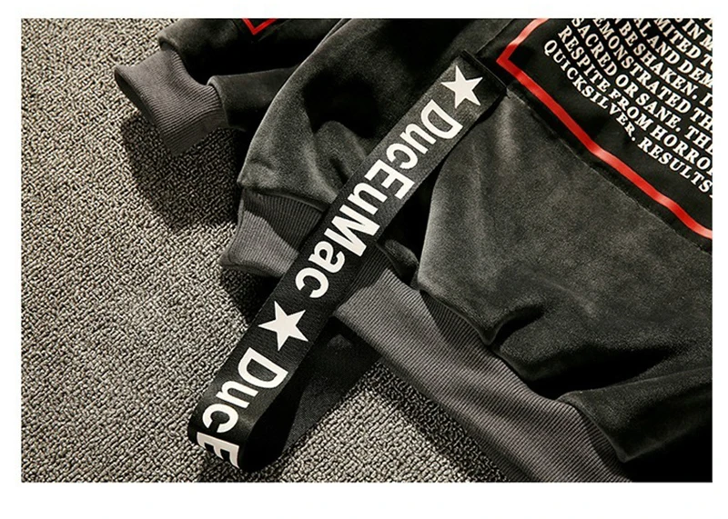 Harajuku Hoodie Street Hip Hop High Fashion Rock   (14)