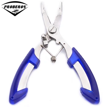 

Multifunctional Carp Fishing Plier 18.5cm Scissors Line Cutter Remove Hook Fishing Tackle Tool with Nylon Bag