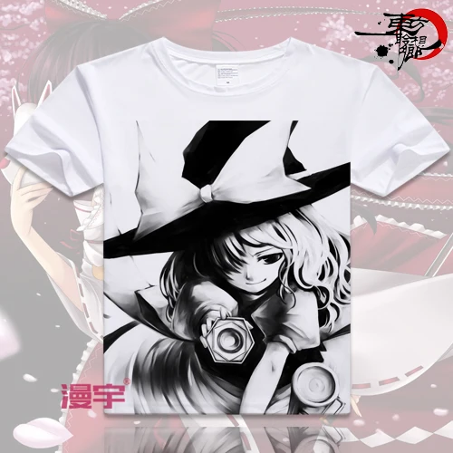 Touhou Project футболка аниме Remilia Scarlet костюм Flandre Футболка женская мужская одежда