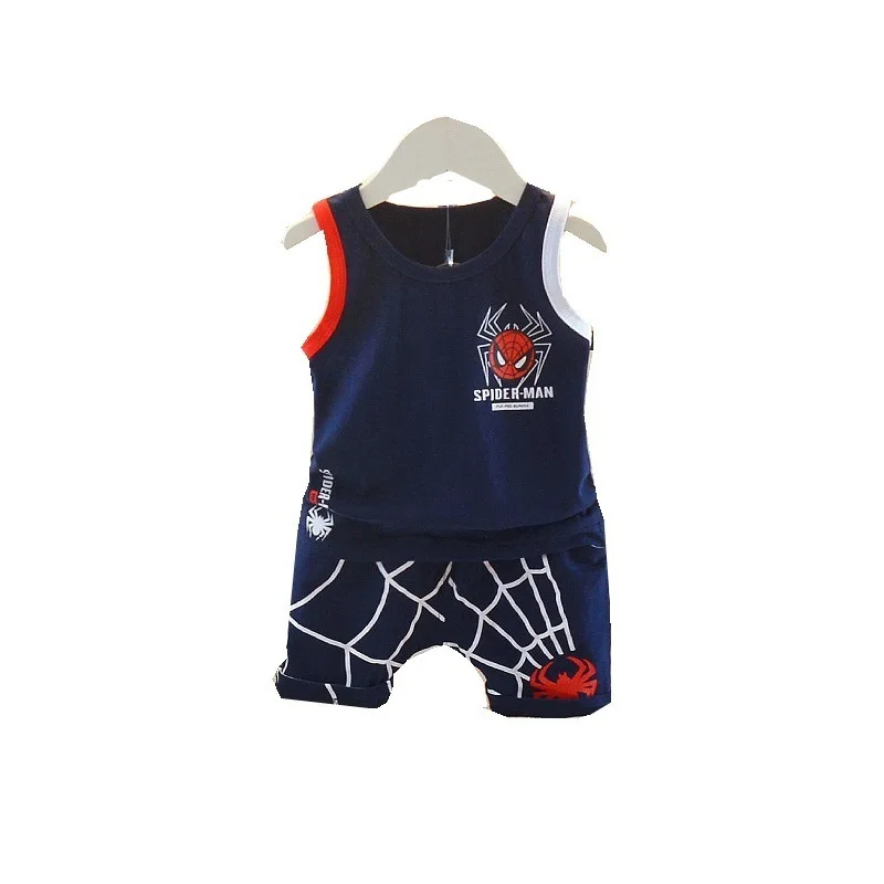 

Baby Boy Girl Clothing Summer Children Clothes Infant Cartoon Pattern Vest Shorts 2pcs/set Toddler Garment Kid Casual Tracksuits