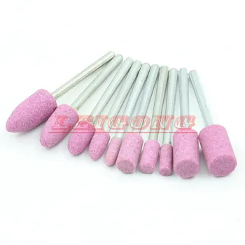 

10pcs Assorted Ceramic Mounted Point Grinding Stone Head Wheel Dremel Drill Rotary Tools Grinding wheel Grinding head