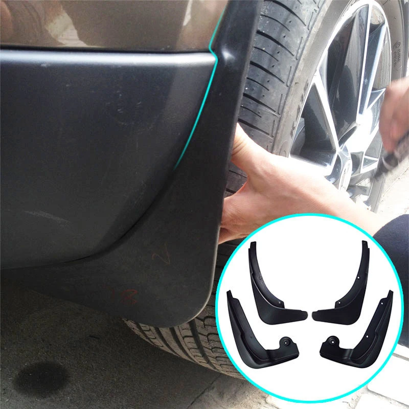 Automotive-Splash-Guards-Mud-Guards-Flaps-Fit-For-2014-2018-Skoda-Yeti-fender