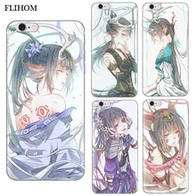 For iPhone 5S Phone Case Anime TPU iphone 6 6s Case for iphone X Shell Soft Cover For iPhone 6 6s plus 7 7plus 8 8 Plus Cover