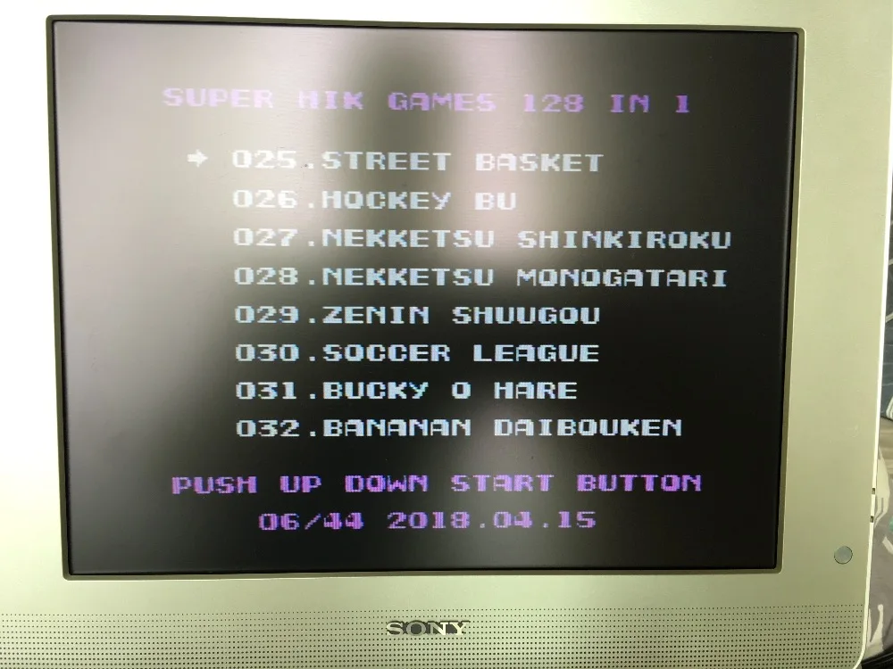 60pin 8bit многоигровая карта: 128x256 КБ в 1 картридж(японская версия