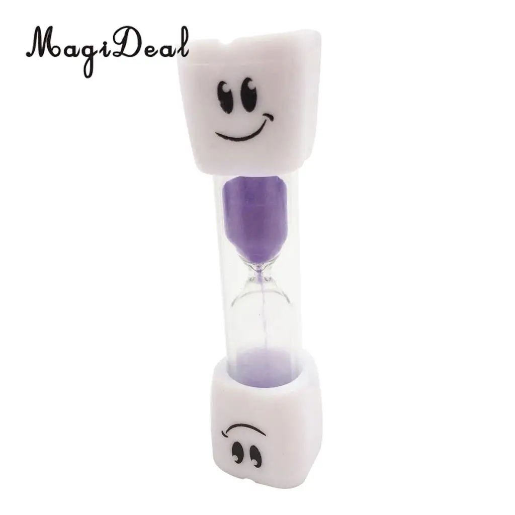 Tooth Brushing Timer Hourglass Sandglass Glass Lovely Smile Sand Egg Timers Kitchen Tool Office Decor Games Playing Novelty Gift