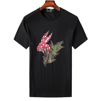 

Men's MMA Style All-Over Graphic Crew Neck Muscle T-Shirt 100% Cotton Brand Clothing Casual Printed Tshirt Short Sleeve For Men