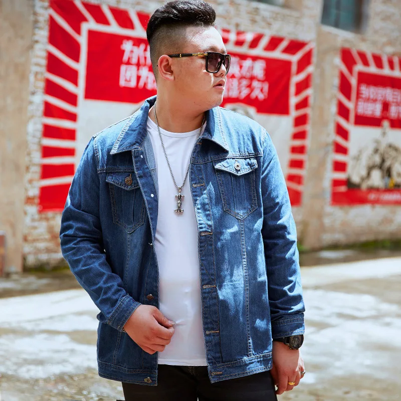 Джинсовые куртки для мужчин s 7XL 6XL 5XL 4XL|Куртки| |